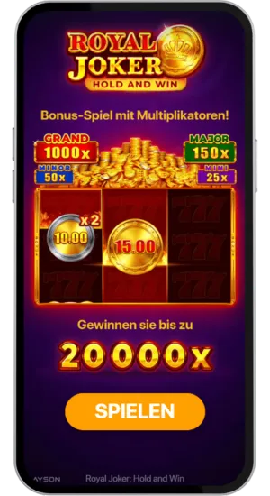 Bonus-Runden-Einführungsbildschirm
